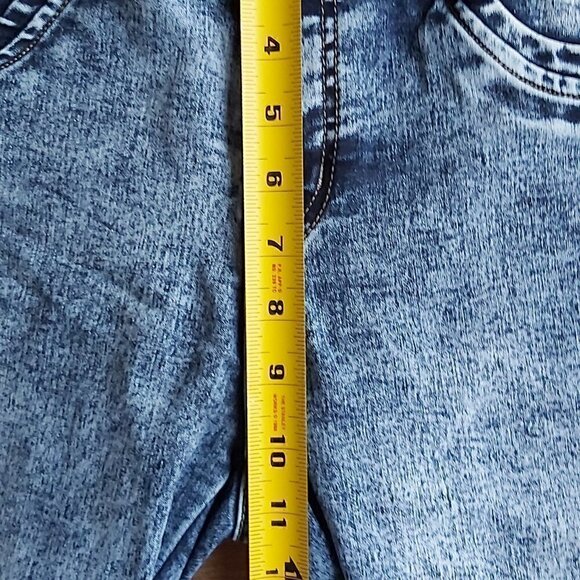 Mitzi Michel Stone Wash High Waist Skinny Jegging - Size 9 - Picture 8 of 12